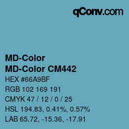 カラーコード: MD-Color - MD-Color CM442 | qconv.com
