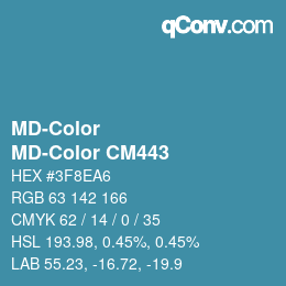 Color code: MD-Color - MD-Color CM443 | qconv.com