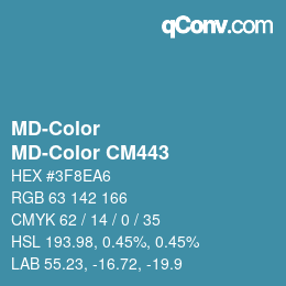 カラーコード: MD-Color - MD-Color CM443 | qconv.com