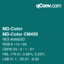 Farbcode: MD-Color - MD-Color CM459 | qconv.com