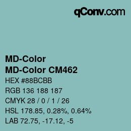 Color code: MD-Color - MD-Color CM462 | qconv.com