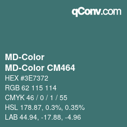 Color code: MD-Color - MD-Color CM464 | qconv.com