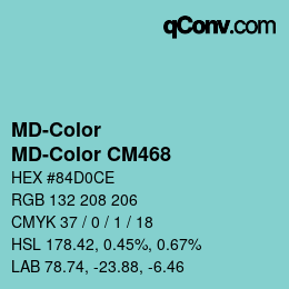 Farbcode: MD-Color - MD-Color CM468 | qconv.com