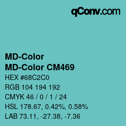 カラーコード: MD-Color - MD-Color CM469 | qconv.com