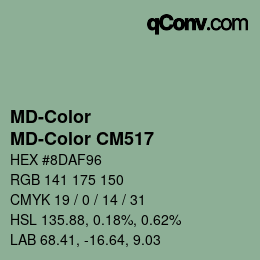 Color code: MD-Color - MD-Color CM517 | qconv.com