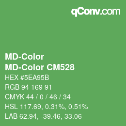 Color code: MD-Color - MD-Color CM528 | qconv.com