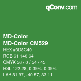 Color code: MD-Color - MD-Color CM529 | qconv.com