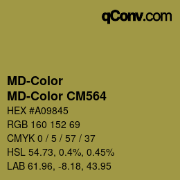 カラーコード: MD-Color - MD-Color CM564 | qconv.com