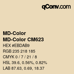 カラーコード: MD-Color - MD-Color CM623 | qconv.com