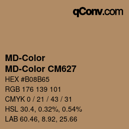カラーコード: MD-Color - MD-Color CM627 | qconv.com