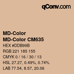 Farbcode: MD-Color - MD-Color CM635 | qconv.com