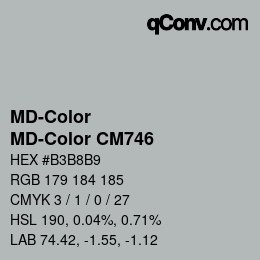 Farbcode: MD-Color - MD-Color CM746 | qconv.com