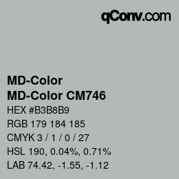 Color code: MD-Color - MD-Color CM746 | qconv.com