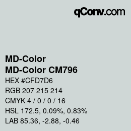 カラーコード: MD-Color - MD-Color CM796 | qconv.com