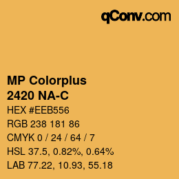 Farbcode: MP Colorplus - 2420 NA-C | qconv.com