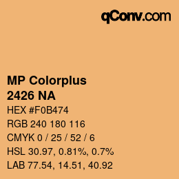 Farbcode: MP Colorplus - 2426 NA | qconv.com