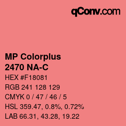 Farbcode: MP Colorplus - 2470 NA-C | qconv.com