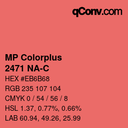 Farbcode: MP Colorplus - 2471 NA-C | qconv.com