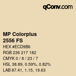 Código de color: MP Colorplus - 2556 FS | qconv.com