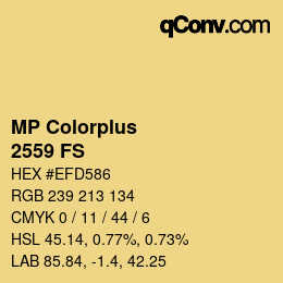 カラーコード: MP Colorplus - 2559 FS | qconv.com