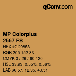 Farbcode: MP Colorplus - 2567 FS | qconv.com