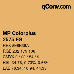 Farbcode: MP Colorplus - 2575 FS | qconv.com