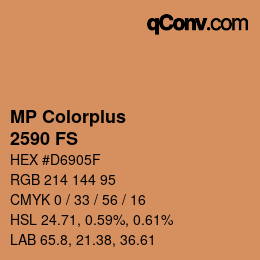 Farbcode: MP Colorplus - 2590 FS | qconv.com