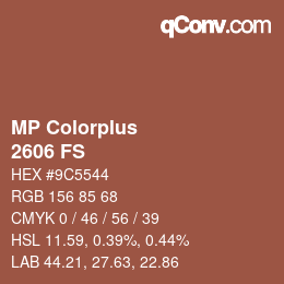 Farbcode: MP Colorplus - 2606 FS | qconv.com