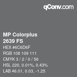 Farbcode: MP Colorplus - 2639 FS | qconv.com