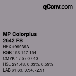 Código de color: MP Colorplus - 2642 FS | qconv.com