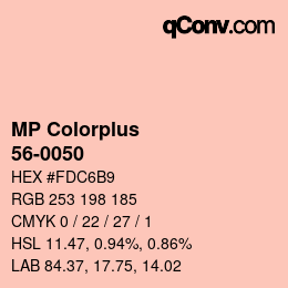 カラーコード: MP Colorplus - 56-0050 | qconv.com