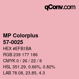 Farbcode: MP Colorplus - 57-0025 | qconv.com