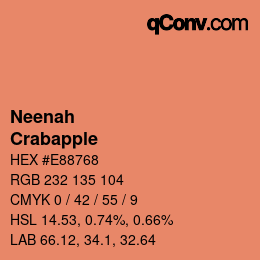 カラーコード: Neenah - Crabapple | qconv.com