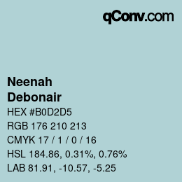 カラーコード: Neenah - Debonair | qconv.com