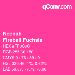 Farbcode: Neenah - Fireball Fuchsia | qconv.com