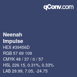 カラーコード: Neenah - Impulse | qconv.com