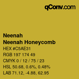 Farbcode: Neenah - Neenah Honeycomb | qconv.com