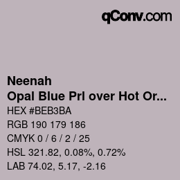 カラーコード: Neenah - Opal Blue Prl over Hot Oro | qconv.com
