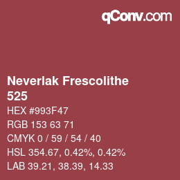 Farbcode: Neverlak Frescolithe - 525 | qconv.com