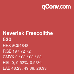 Farbcode: Neverlak Frescolithe - 530 | qconv.com