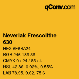 Farbcode: Neverlak Frescolithe - 630 | qconv.com