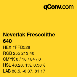 Farbcode: Neverlak Frescolithe - 640 | qconv.com