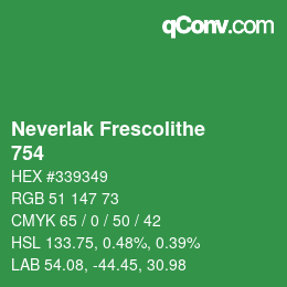 Farbcode: Neverlak Frescolithe - 754 | qconv.com