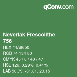 カラーコード: Neverlak Frescolithe - 756 | qconv.com