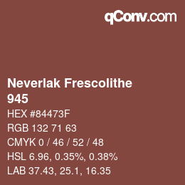 Farbcode: Neverlak Frescolithe - 945 | qconv.com