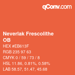 カラーコード: Neverlak Frescolithe - OB | qconv.com