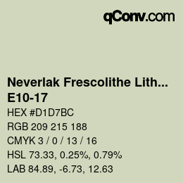 Farbcode: Neverlak Frescolithe Lithox Putop - E10-17 | qconv.com