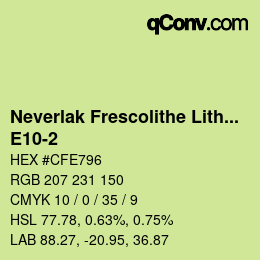 Farbcode: Neverlak Frescolithe Lithox Putop - E10-2 | qconv.com