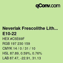 Farbcode: Neverlak Frescolithe Lithox Putop - E10-22 | qconv.com