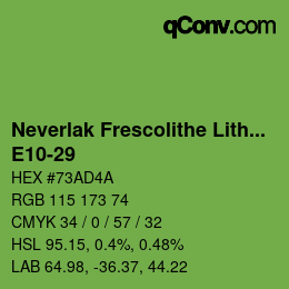 Farbcode: Neverlak Frescolithe Lithox Putop - E10-29 | qconv.com